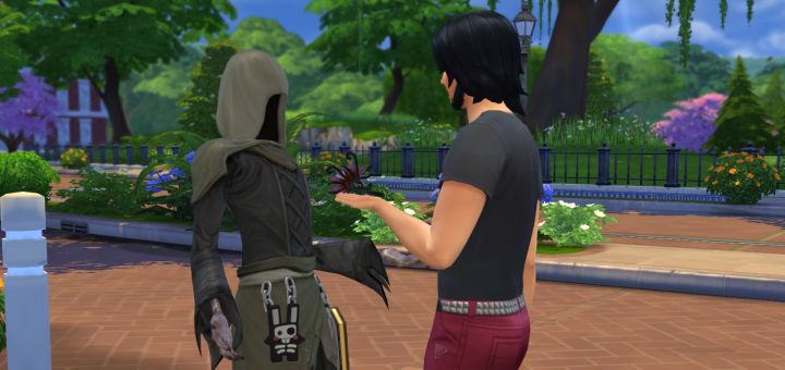 The Grim Reaper loves Death Flowers